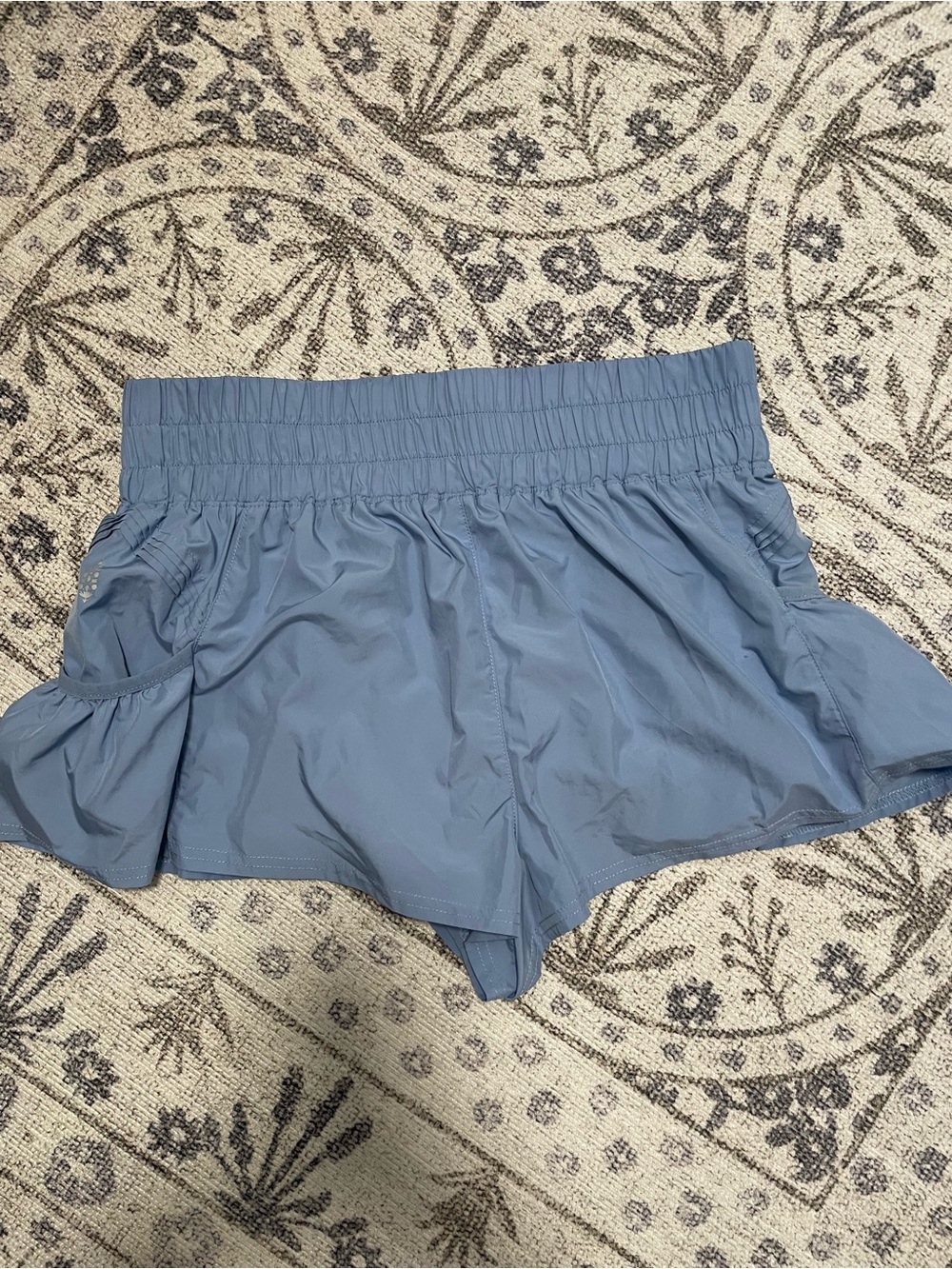 Free People Movement Get Your Flirt On Shorts Cloudy Waters Medium